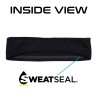 BLACK with BLACK AIR  MESH X2 pullover headband - S/M