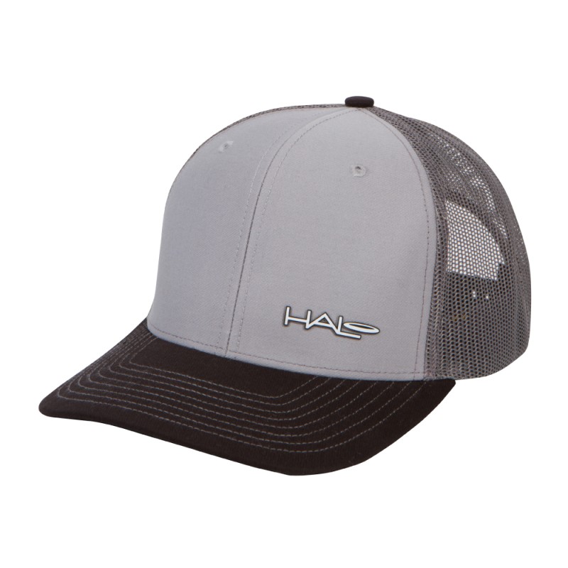 Halo FlexFit Mesh Hat - Gris / negra